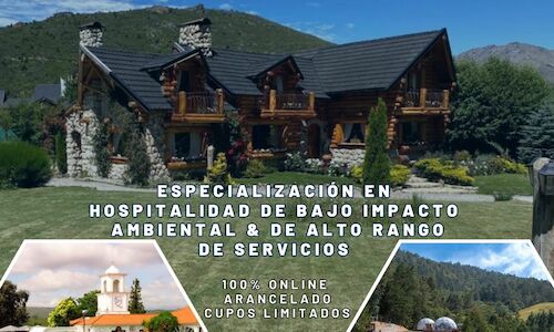 CURSO DE ESPECIALIZACIN EN HOSPITALIDAD SOSTENIBLE DE BAJO IMPACTO SOCIO AMBIENTAL Y DE ALTO RANGO DE SERVICIOS