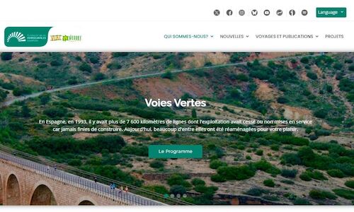 La web de las Vas Verdes ya est disponible en ingls y francs