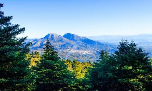 La Sierra de las Nieves prximo Parque Nacional de Andaluca 