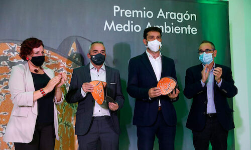 Ansa y Fundacin Quebrantahuesos Premio Aragn de Medio Ambiente 2021 