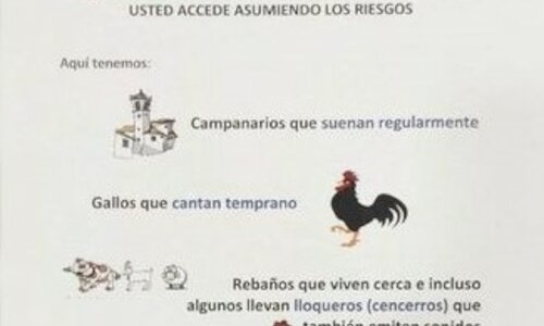 Ribadesella defiende su ruralidad a travs de un cartel informativo 