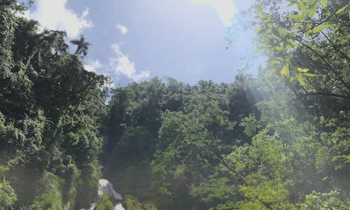 Salto de Caburn en Cuba maravilla del ecoturismo 