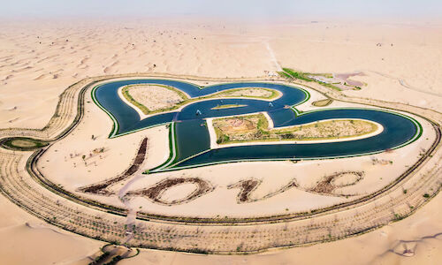 Al Qudra un oasis en Dubi importante para el ecoturismo 