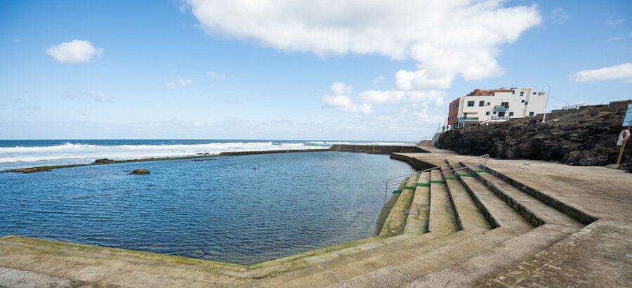 La piscina natural de Bocabarranco mejora su accesibilidad y seguridad tras la obra de renovacin  