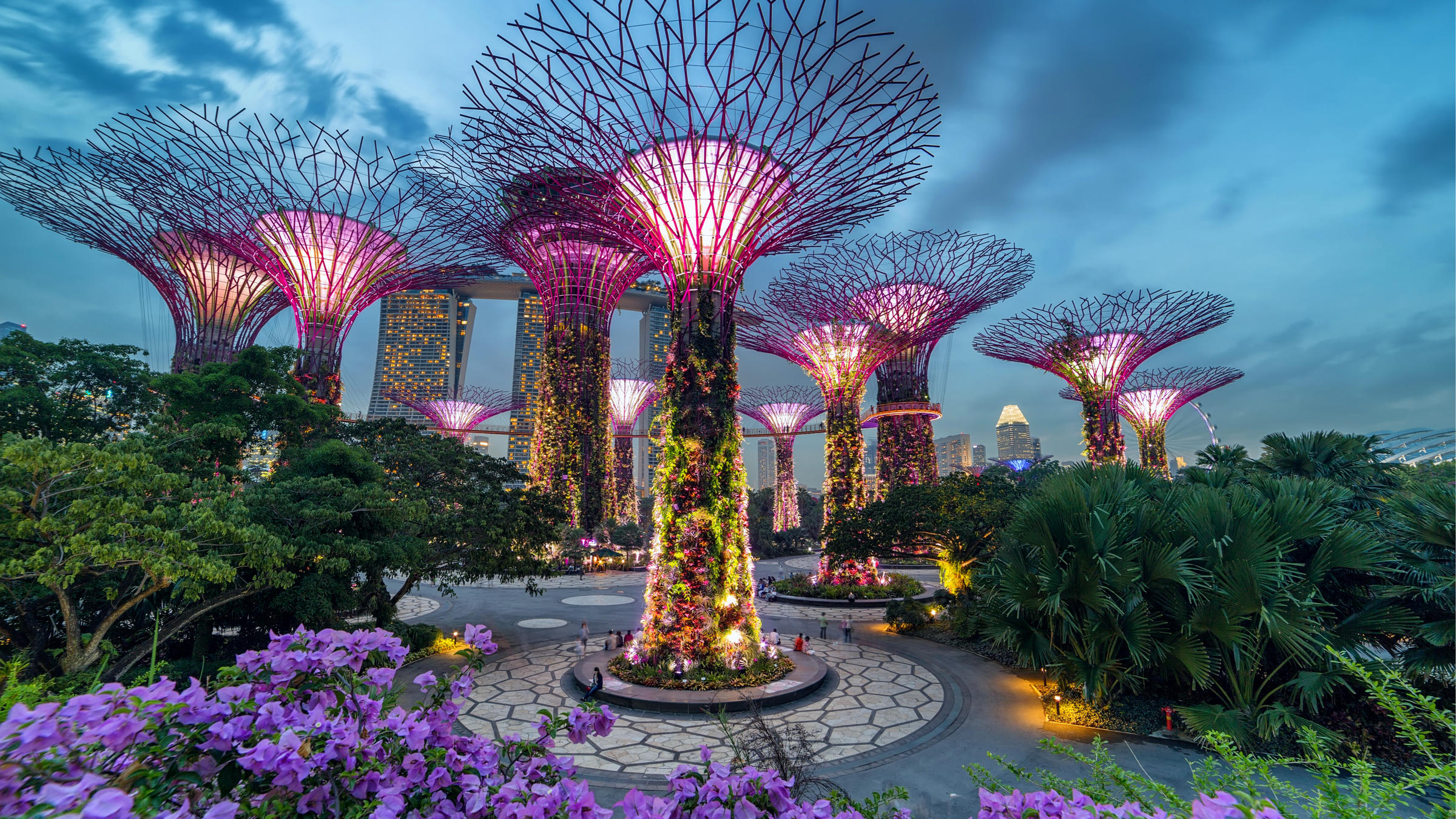 Gardens by the Bay, Singapur 