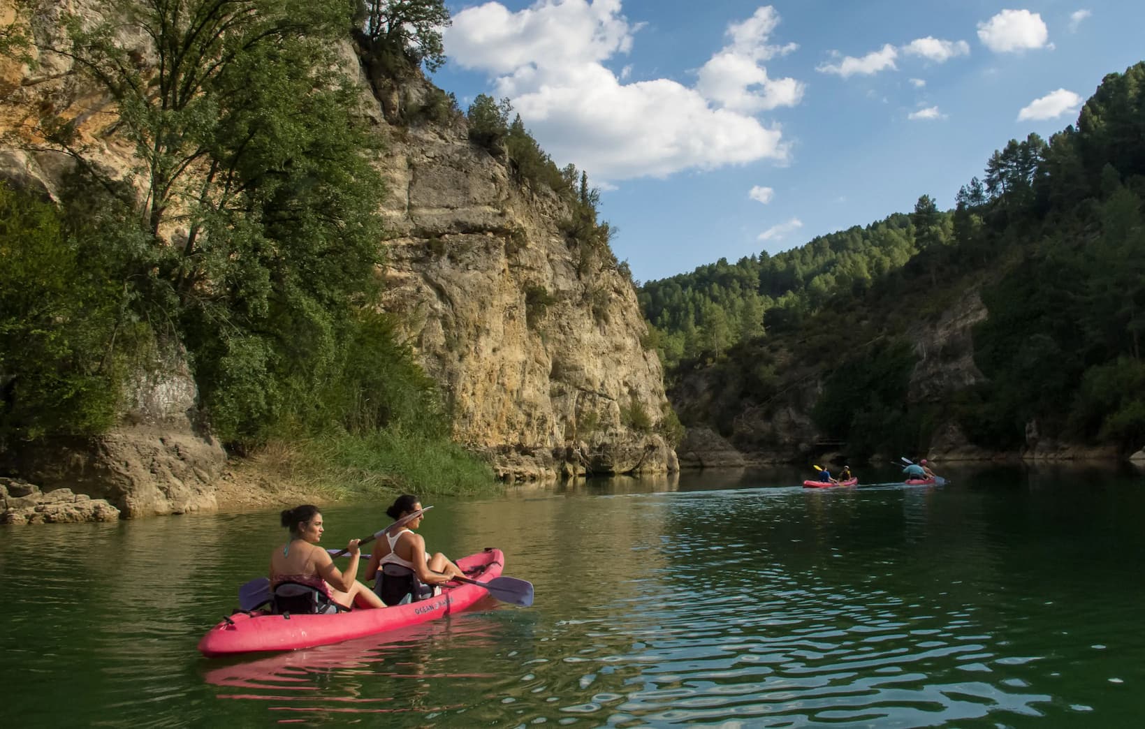 Piraguismo en la Serranía de Cuenca