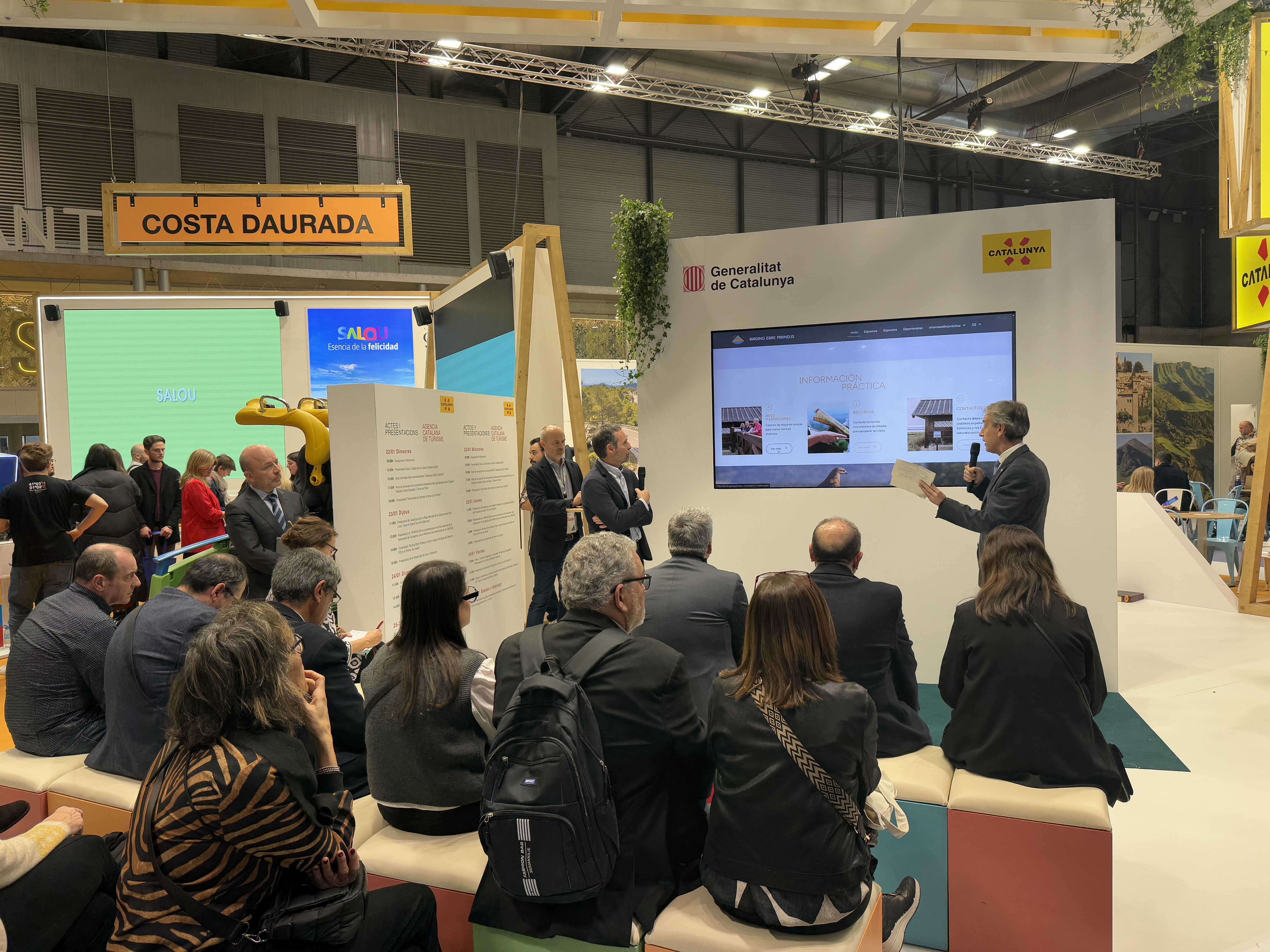 Presentacion Birding Ebre Pirineus FITUR 2025